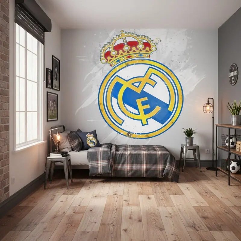Papier peint football Real Madrid