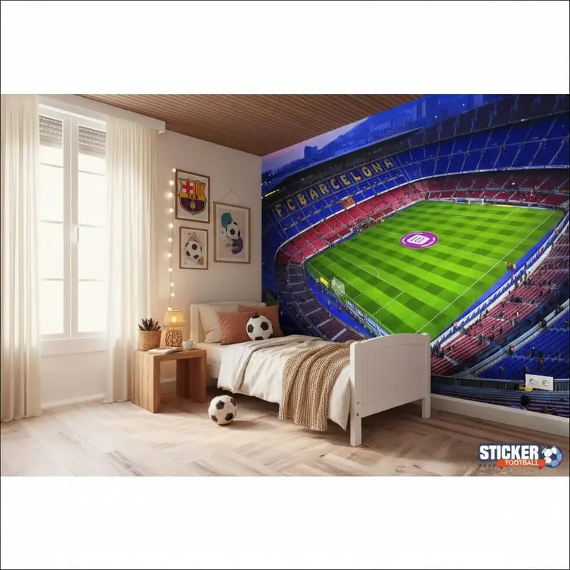 Papier peint football stade de foot - Camp Nou