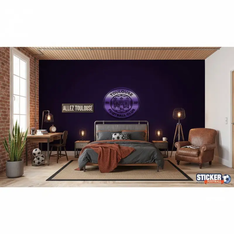 papier peint football Toulouse 1