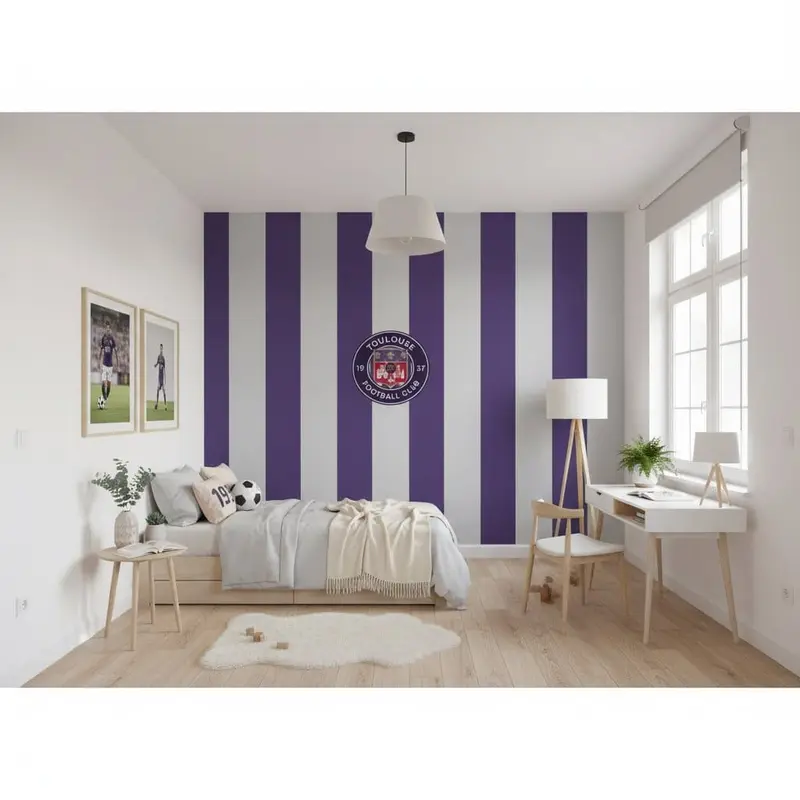 papier peint football Toulouse