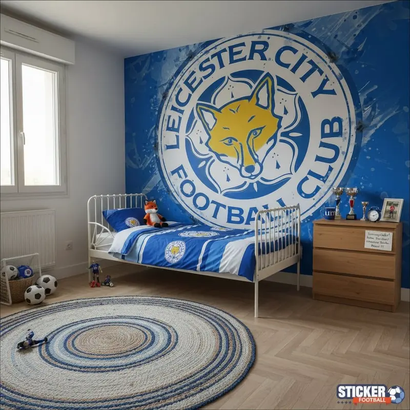 papier peint Leicester City football club
