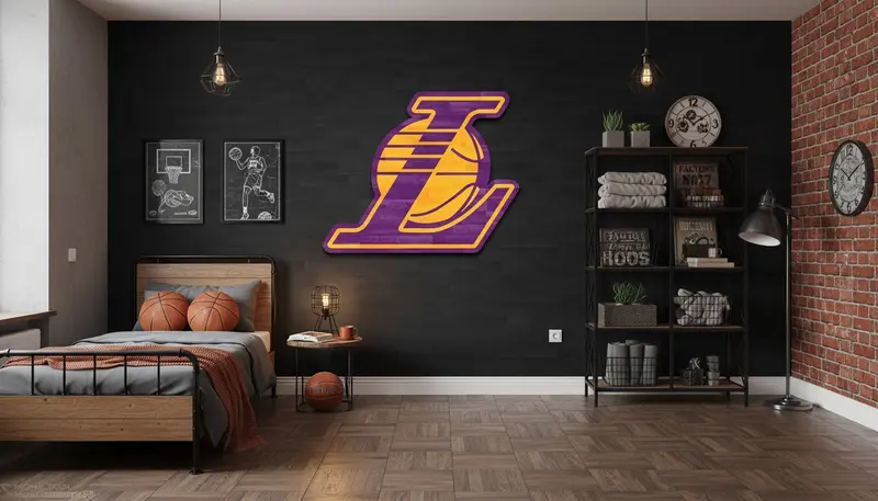 Papier Peint NBA Lakers de Los Angeles - Basketball