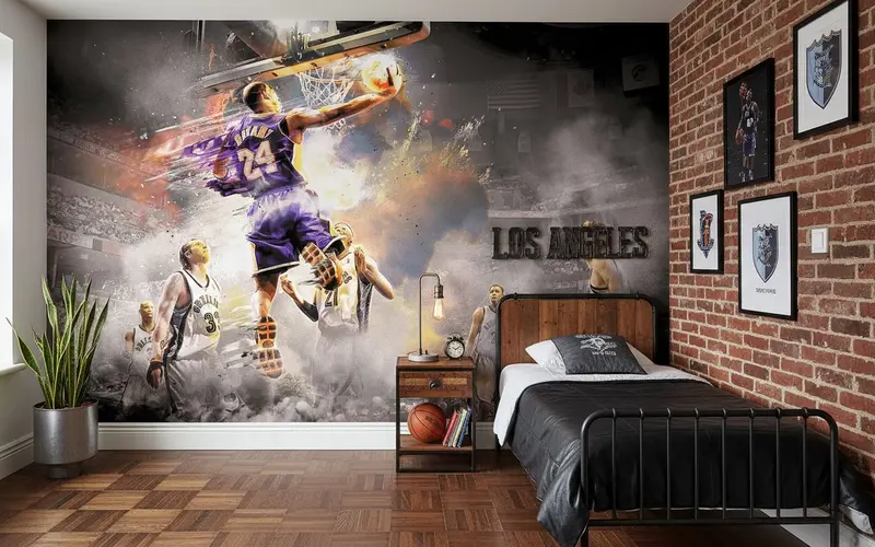 Papier Peint NBA Lakers - Kobe Bryant