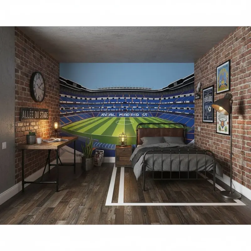 Papier Peint stade Estadio Santiago Bernabéu - Real Madrid CF