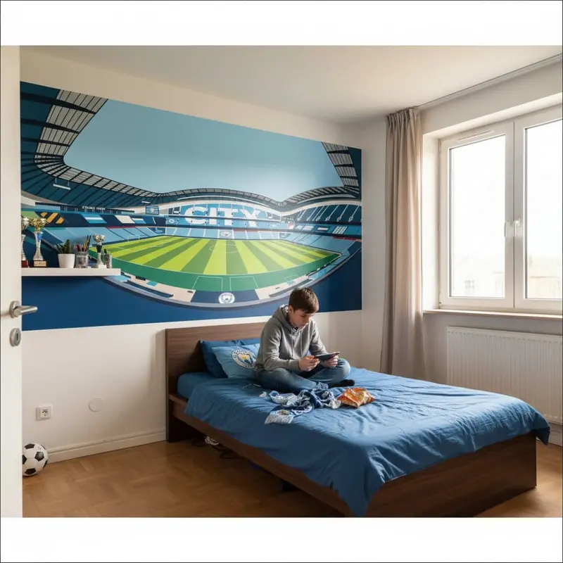 Papier Peint stade Etihad Stadium - Manchester City