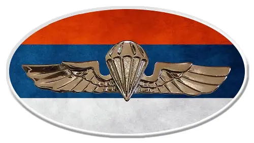 PARACHUTISTE SERBIE SZ091