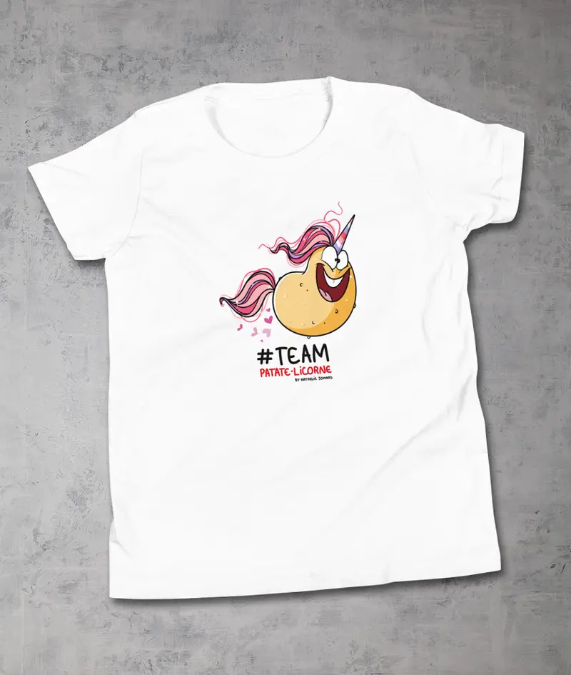 Patate-Licorne by Nathalie Jomard - T-shirt premium pour enfants