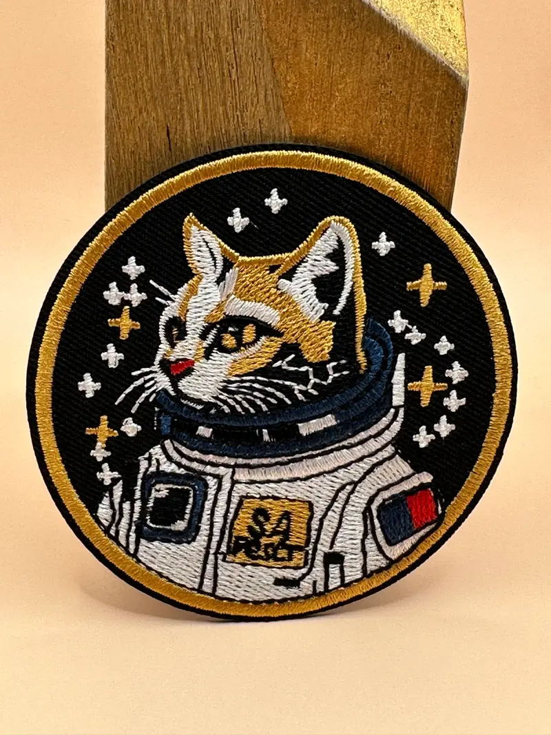 Patch Oggi Chat astronaute Pépita Mí Corazón