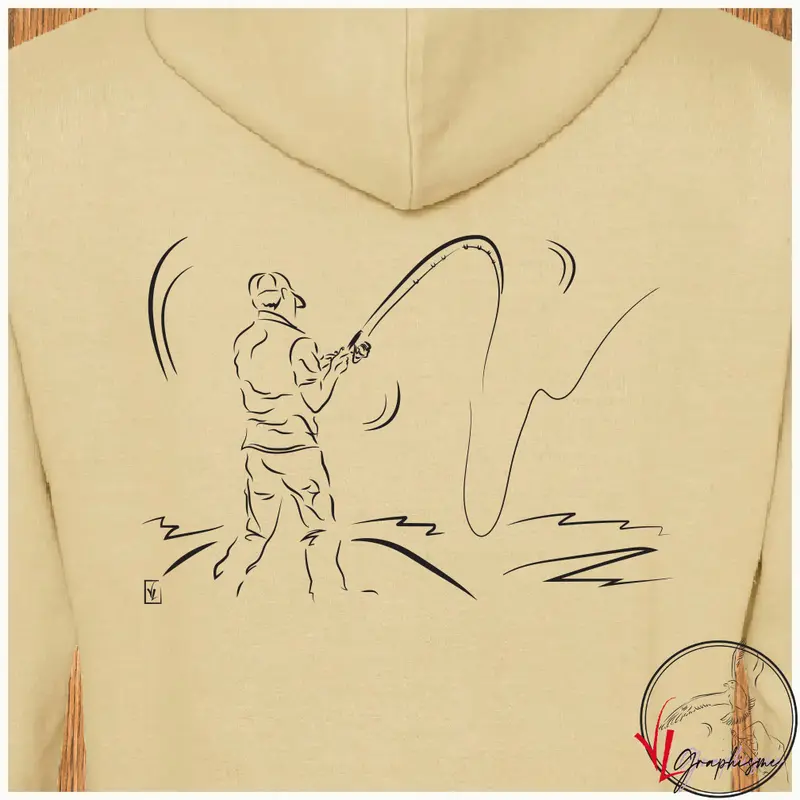 pêche à la mouche Sweat-Shirt
