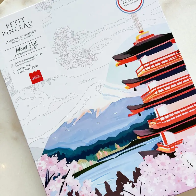 Peinture numérotée - Mont Fuji