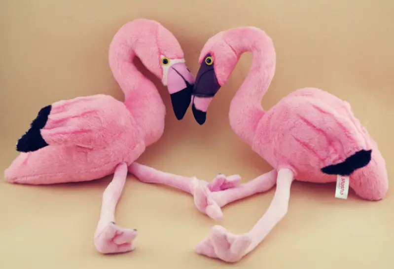 Peluche Flamant Rose Bébé