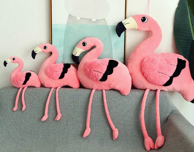 Peluche Flamant Rose Géante