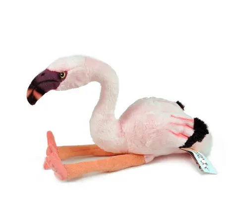 Peluche Flamant Rose Réaliste