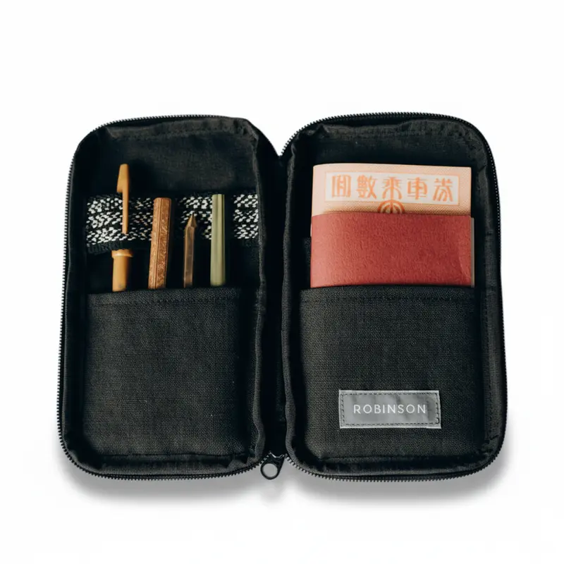 Pencil case ANYTHINGxROBINSON Black