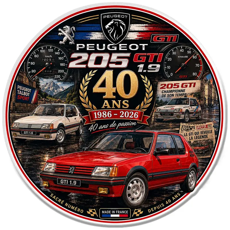 Peugeot 205 GTI 1.9 40 ans PZ175