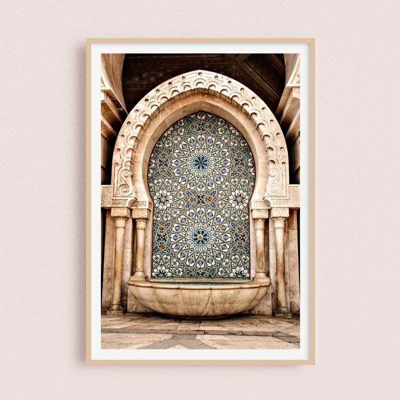 Photographie Fontaine Casablanca