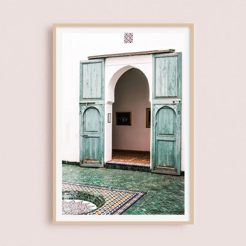 Photographie Green Doors | Marrakech Maroc