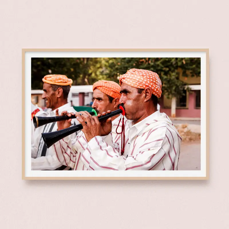 Photographie Les Musiciens de Imouzzer Kandar | Maroc