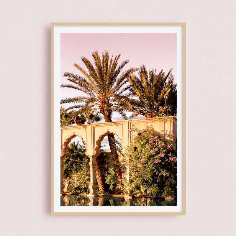 Photographie Palmiers du Palais Namaskar | Marrakech Maroc