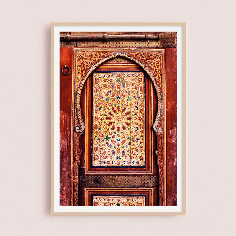Photographie Porte Marocaine | Marrakech Maroc