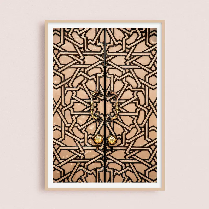 Photographie Porte Mosquée Hassan II Casablanca