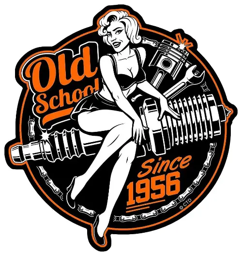 PIN UP old school OZ008