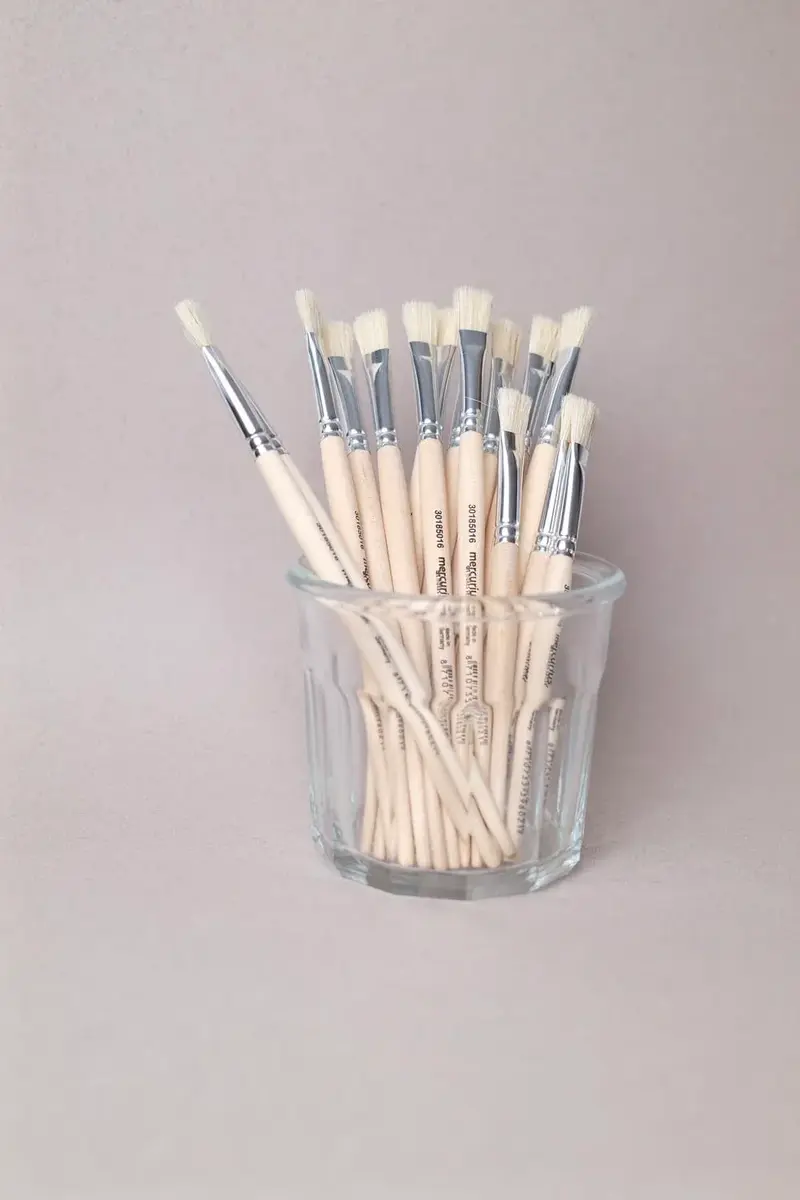 Pinceau à Colle en Bois - M. Art Makes Sense
