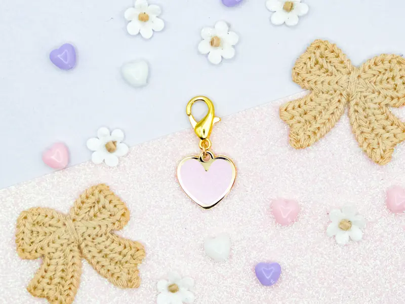 Pink Heart Charm - Charm-ing Collection