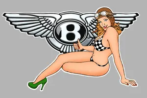 PINUP BENTLEY PA309D