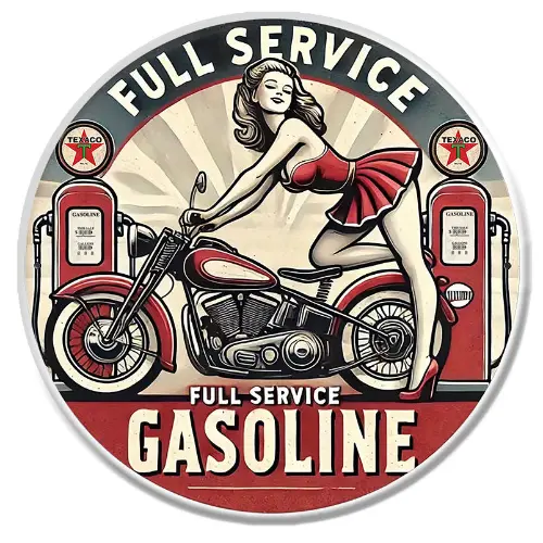 PINUP GARAGE MOTO GZ028