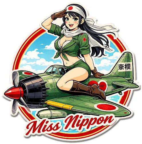 PINUP JAPON MISS MANGA PZ114