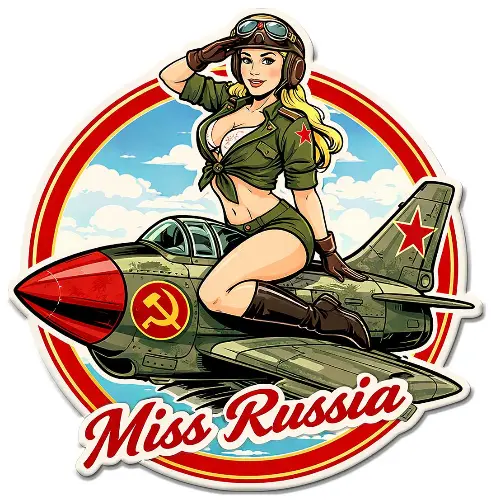 PINUP RUSSIE MISS PZ112