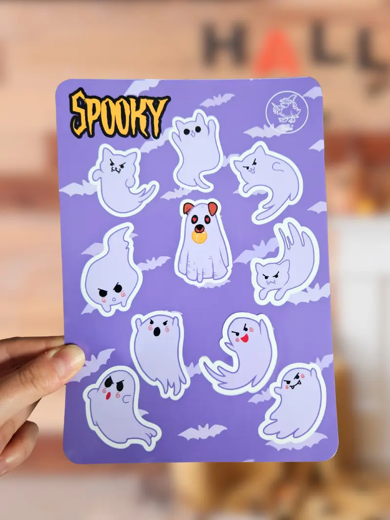 Planche Spooky Fantômes