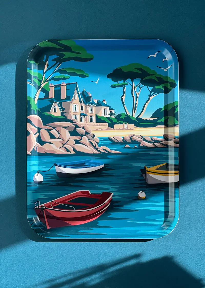 Plateau apéritif rectangulaire - Brignogan-Plages (Le Petit Nice)