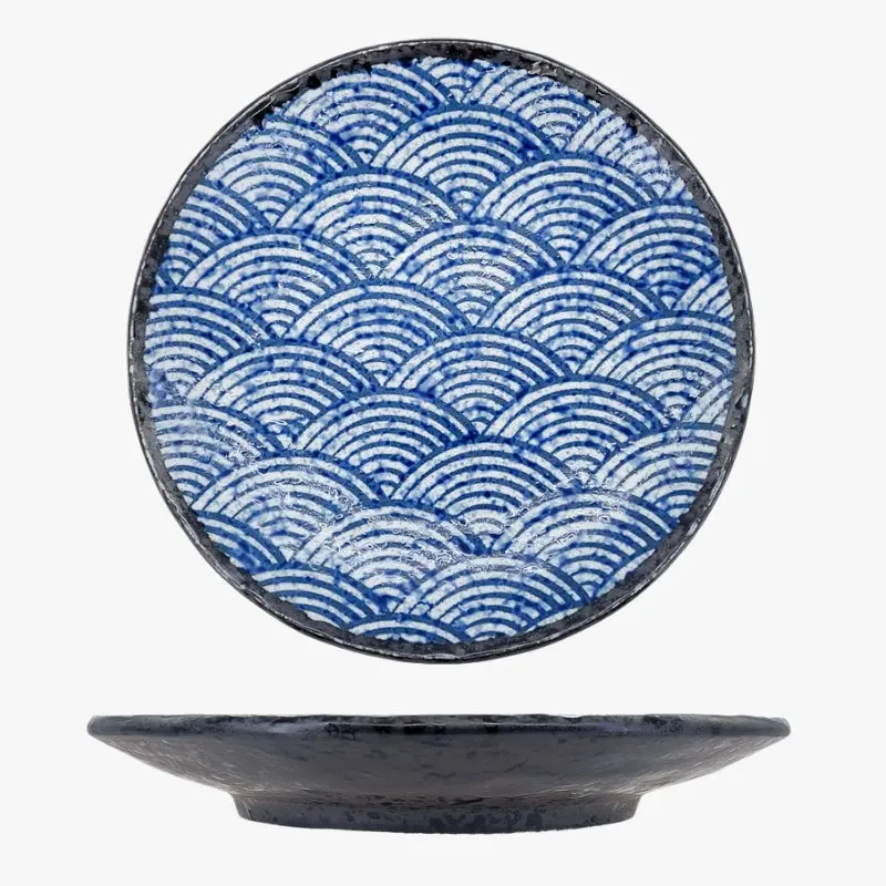 Plato Japonés Seigaiha