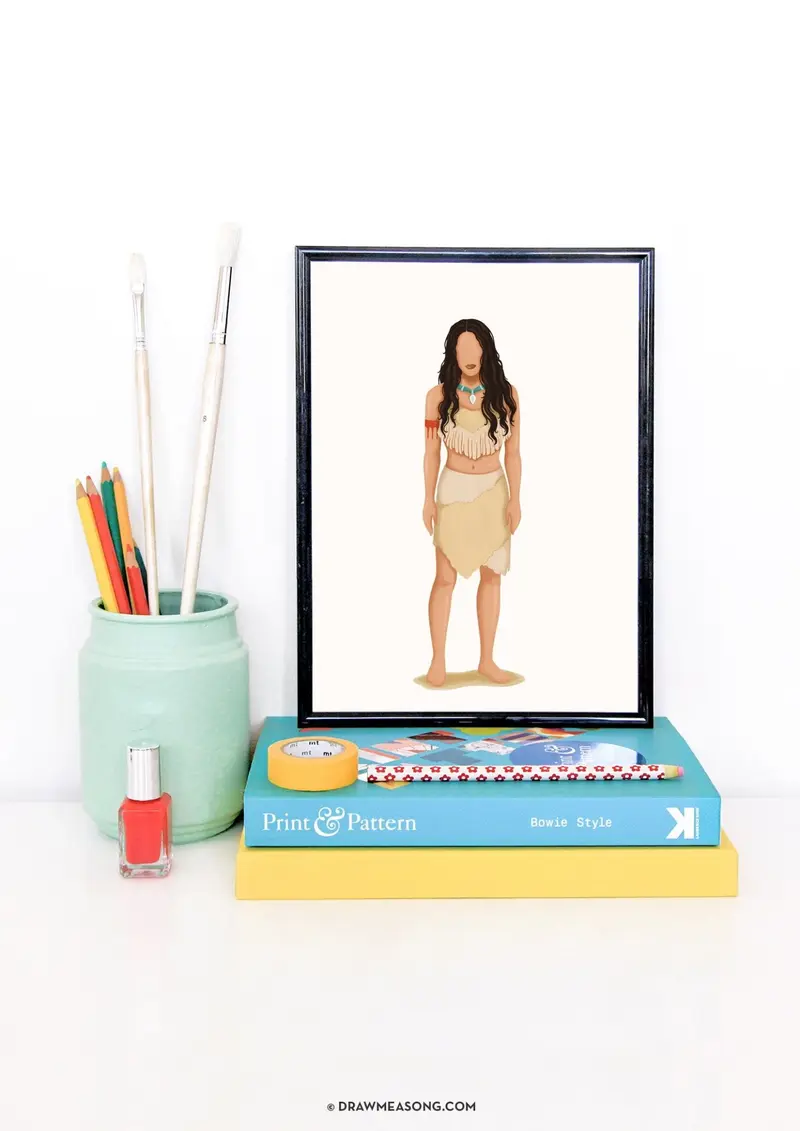 Pocahontas Art Print