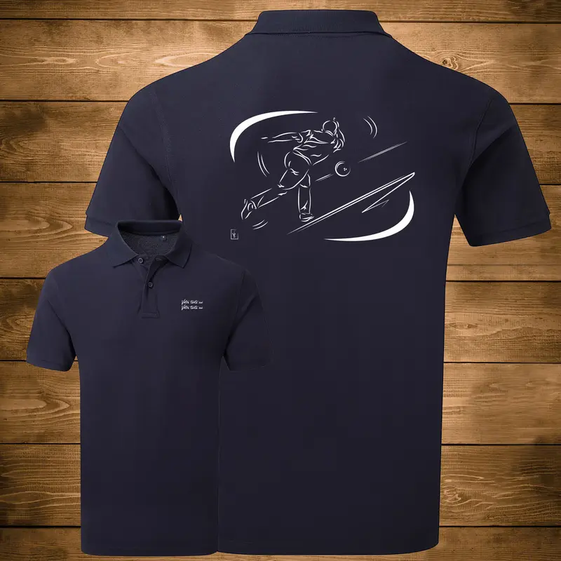 Polo Bowling Clean Game Joueur Bowling - Homme Femme - Personnalisable