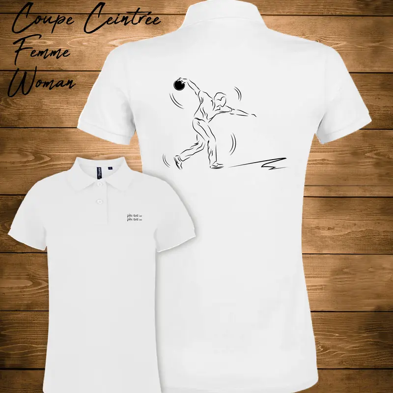 Polo Bowling La Course - Personnalisable