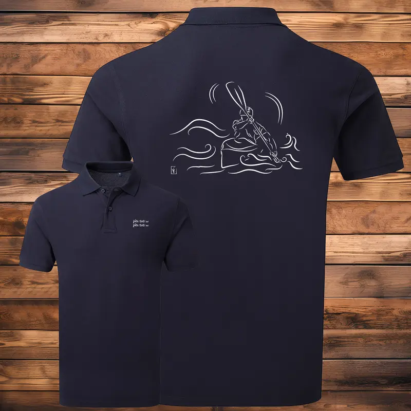 Polo Canoë Kayak Solo Sport Nautique - Homme Femme - Personnalisable