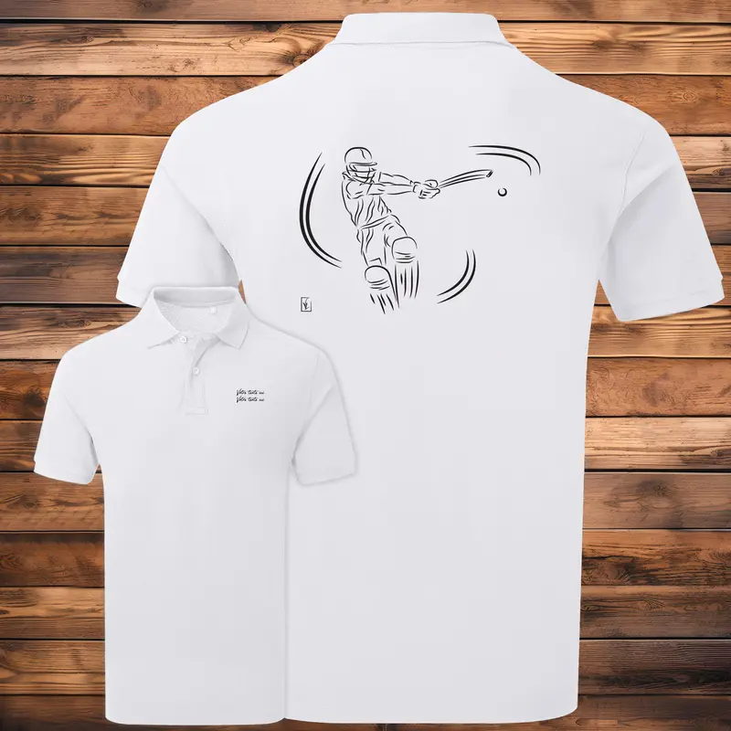 Polo Cricket Le Lancé Sport Joueur - Homme Femme - Personnalisable