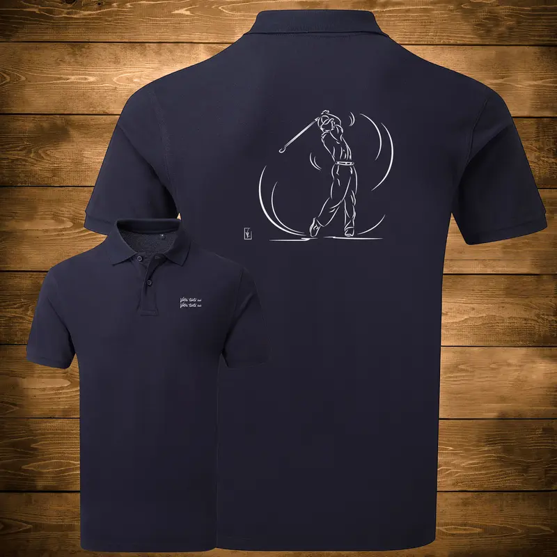 Polo Golf Swing Golfeur Sport - Homme Femme - Personnalisable