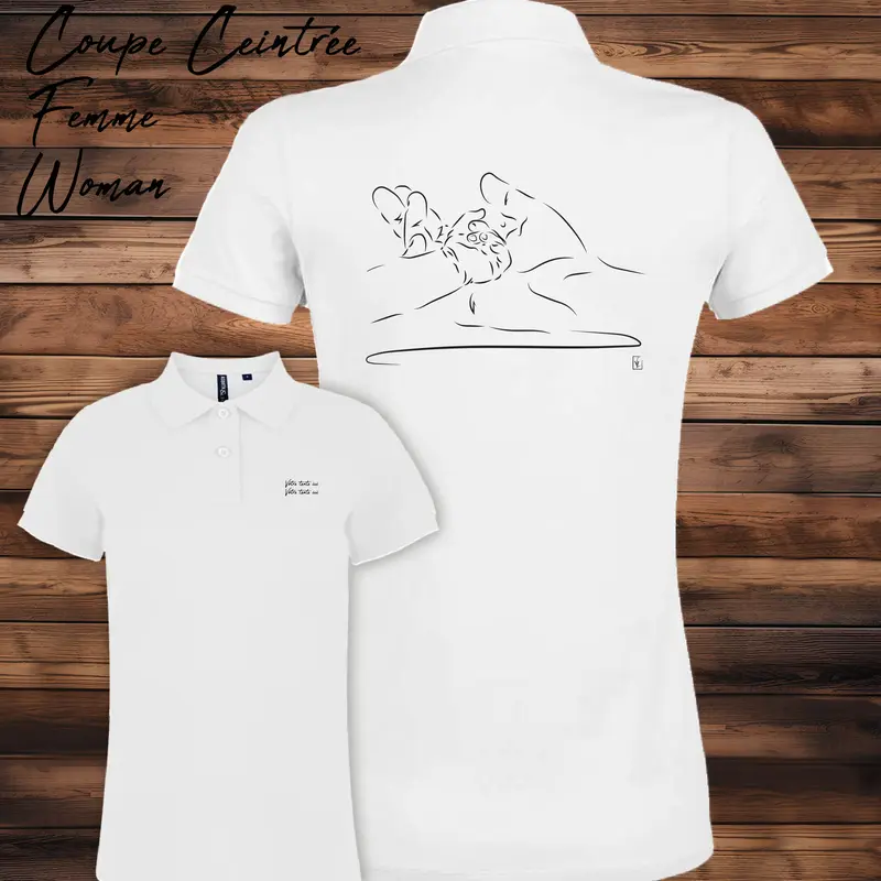 Polo Main Enfant dans Main Adulte Graphisme Deux Mains - Personnalisable