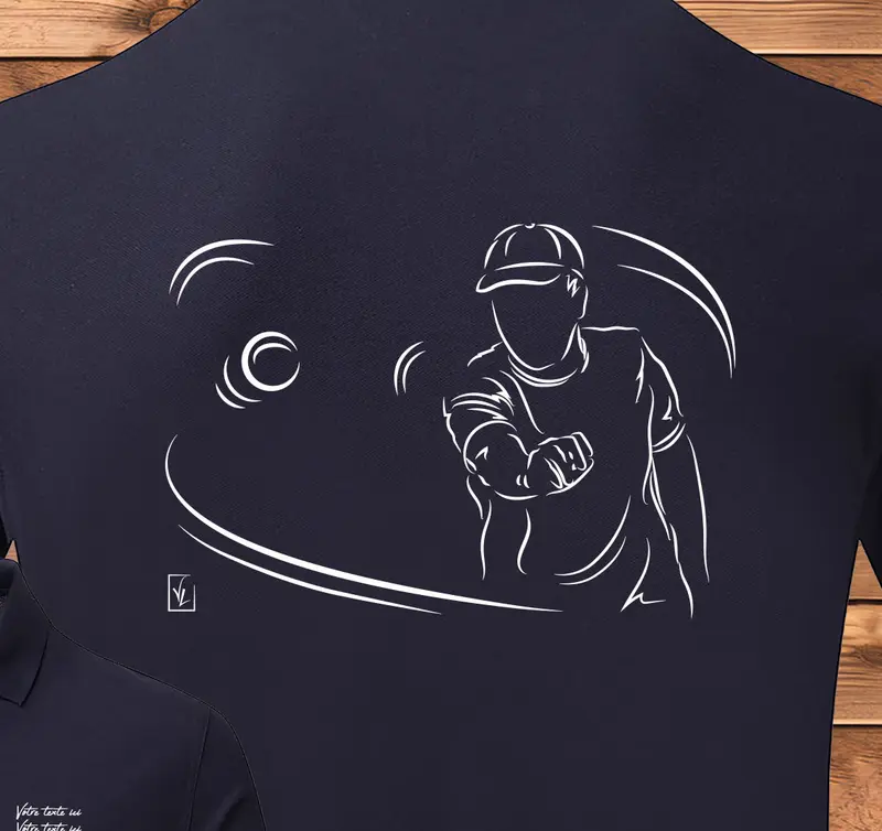 Polo Pétanque - Homme Femme - Personnalisable