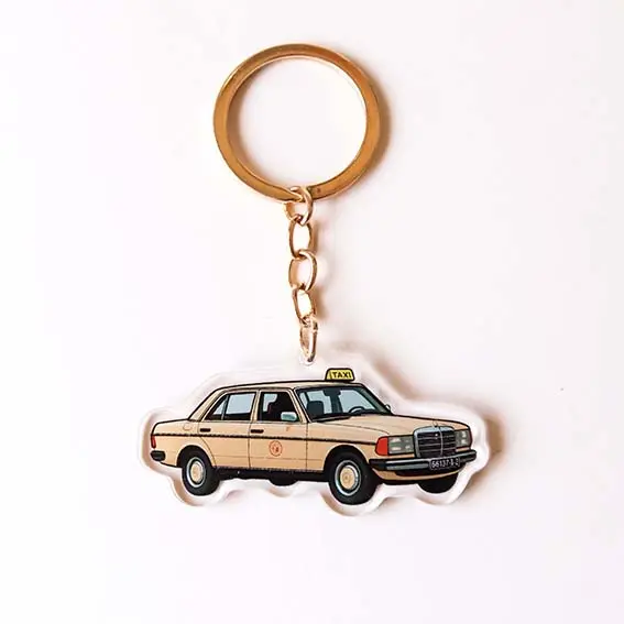 Porte-clés Grand Taxi Marocain