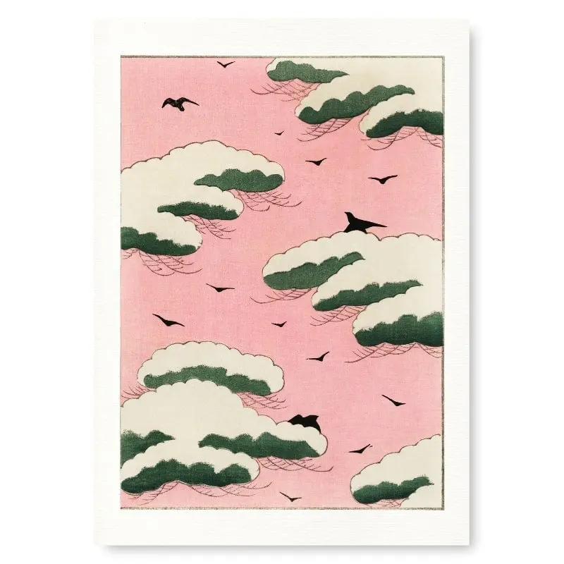 Póster Japonés Watanabe Seitei - Sky