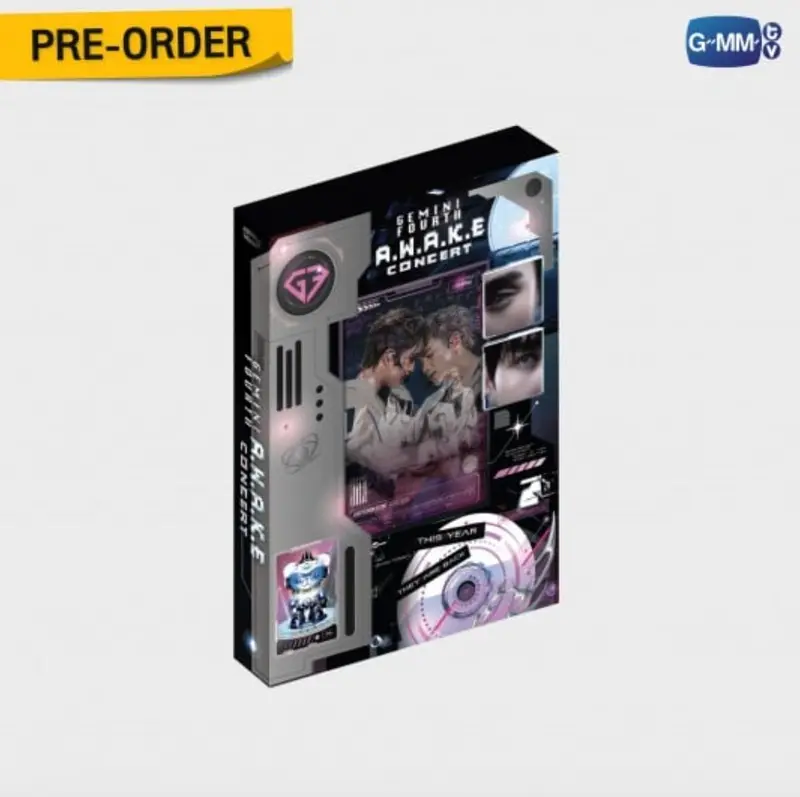 Précommande - DVD BOXSET GEMINI FOURTH A.W.A.K.E CONCERT