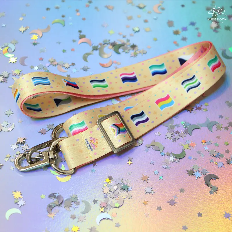 Pride Adjustable Crossbody Lanyard