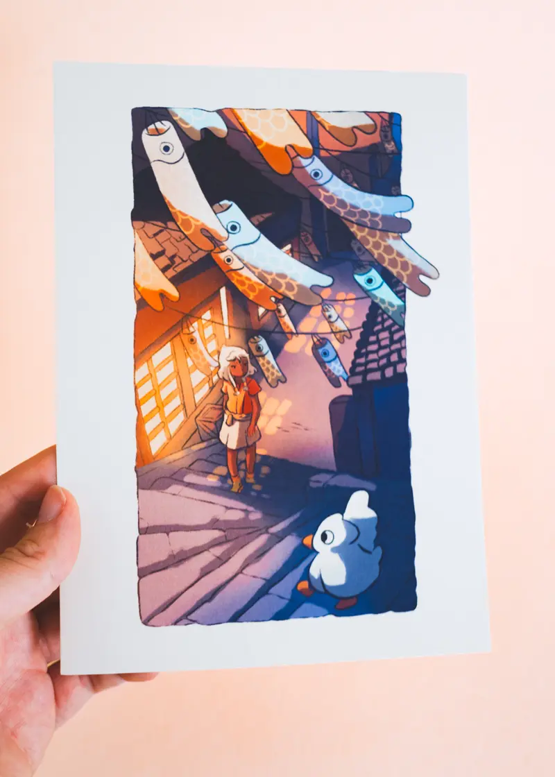 Print - Festival koinobori