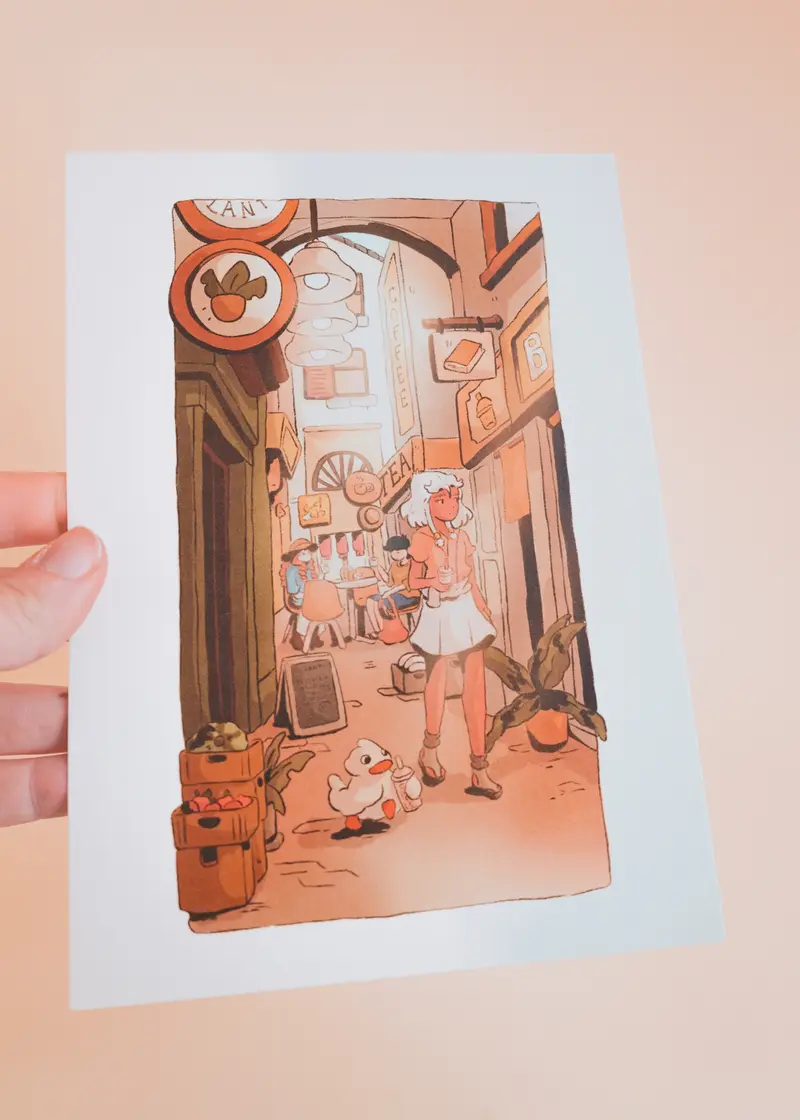 Print - Ruelle Parisienne