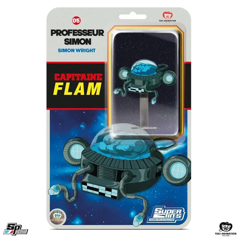 Professeur Simon - Figurine/Pin's 10 cm en blister card  - Limited edition